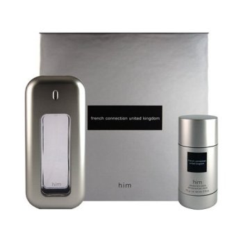 French Connection United Kingdom Him 2pc Gift Set (Includes 100ML EDT & 75gm Deodorant Stick)