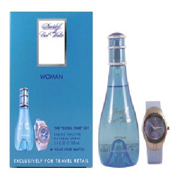 Cool Water Woman by Davidoff 2pc Giftset (includes 100ml EDT & Watch)