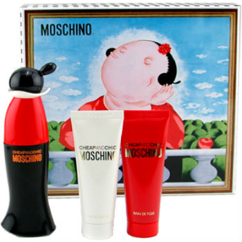 Cheap & Chic by Moschino 3Pc giftset (includes 30ml EDT & 50ml Body Lotion & 50ml Shower Gel)